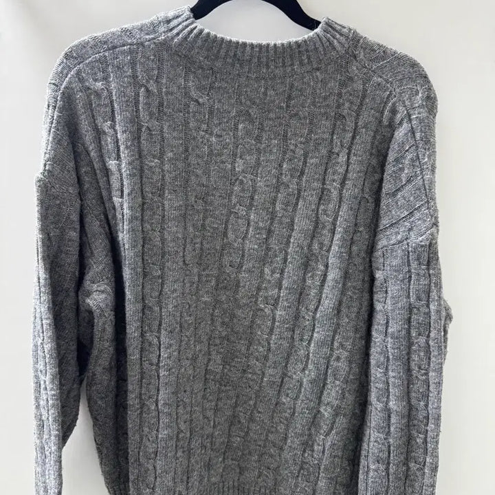 [BUNJANG] Knit Sweater Grey / 니트 스웨터 그레이
