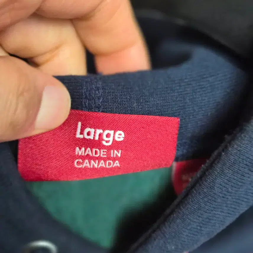 [BUNJANG] Supreme Box Logo Multicolor Hoodie L / 슈프림 박스 로고 멀티컬러 후드티 L