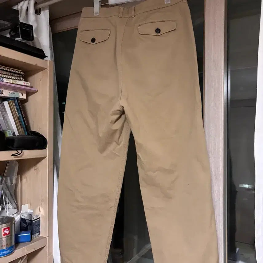 [BUNJANG] Fromfather 23ss Washed Club Pants Khaki Beige L / 23ss 포프롬파더 워시드 클럽팬츠 카키베이지 L