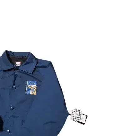 [BUNJANG] Vans x Marvel Black Panther Coach Jacket / 반스 x 마블 올드스쿨 블랙펜서 코치 자켓