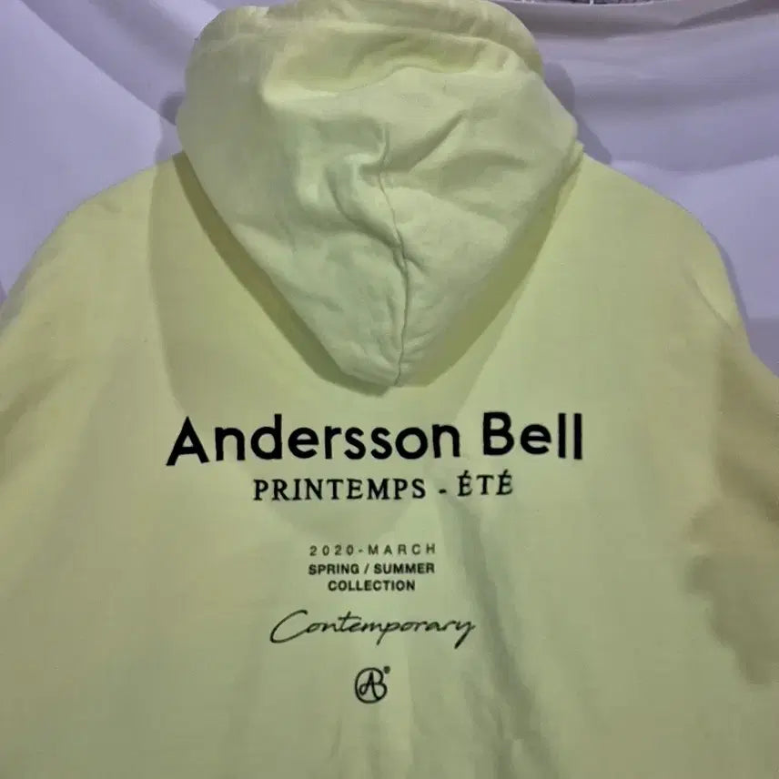 [BUNJANG] Anderson Bell Big Logo Hoodie / [L]앤더슨벨 빅 로고 후드티(만원샵)