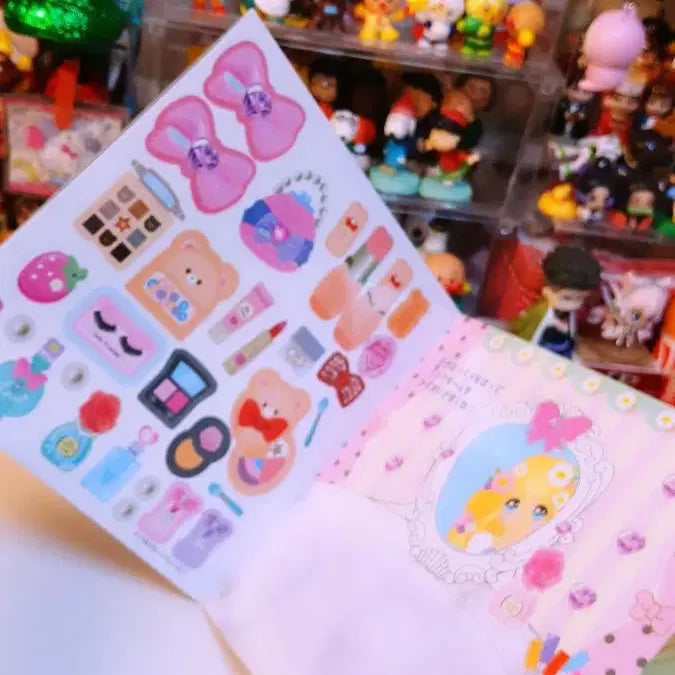 [BUNJANG] Cosmetic Jewelry Sticker Book / 코스메틱 쥬얼 스티커 북(일본직수입상품)