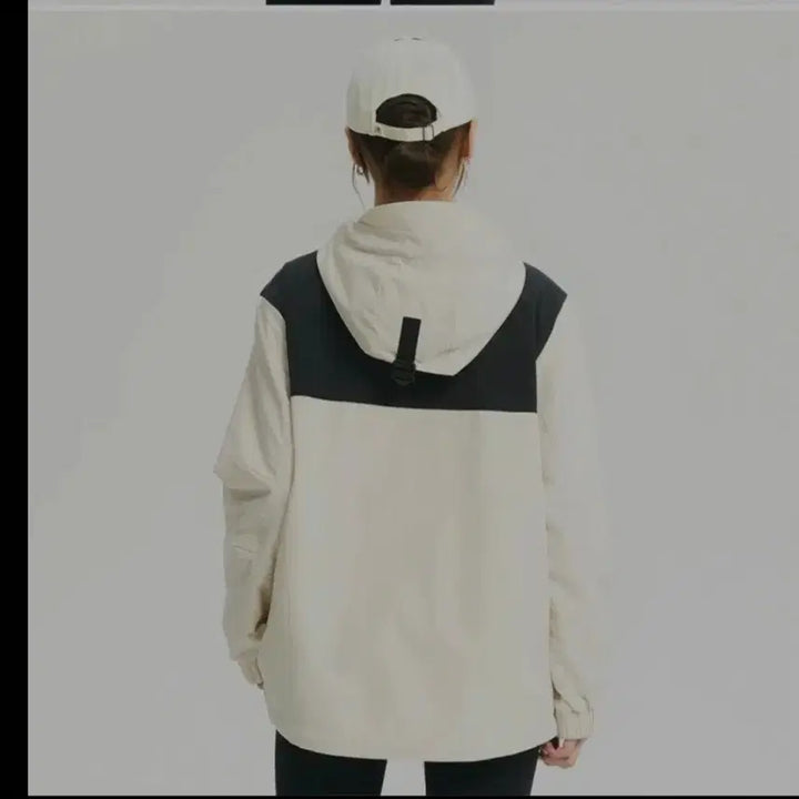 [BUNJANG] New Balance Windbreaker Ivory L / 뉴발란스 바람막이 아이보리 L 새상품입니다