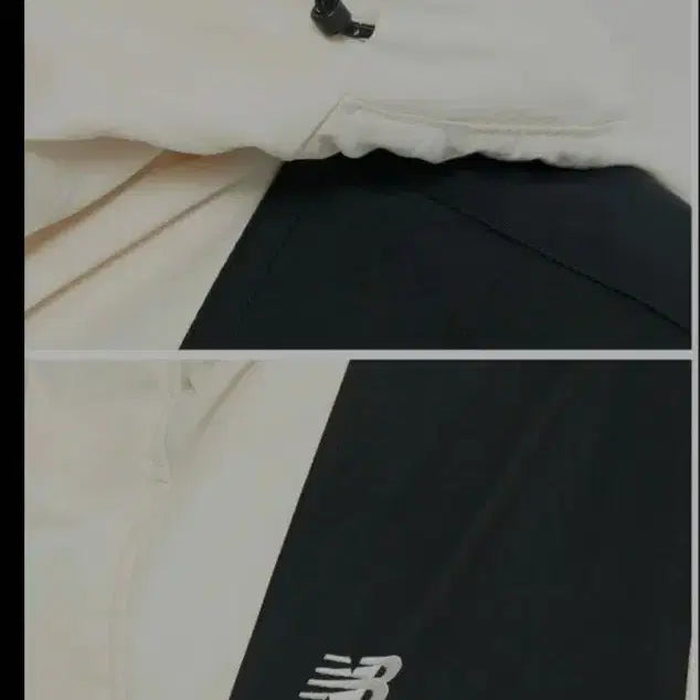 [BUNJANG] New Balance Windbreaker Ivory L / 뉴발란스 바람막이 아이보리 L 새상품입니다