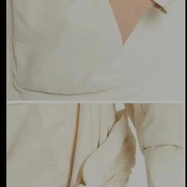 [BUNJANG] New Balance Windbreaker Ivory L / 뉴발란스 바람막이 아이보리 L 새상품입니다