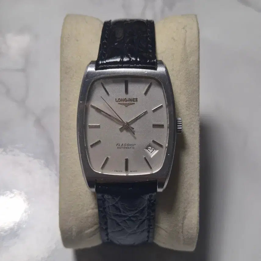 [BUNJANG] Longines Flagship Automatic Silver Dial Watch / 론진 플래그십 오토매틱 실버 다이얼