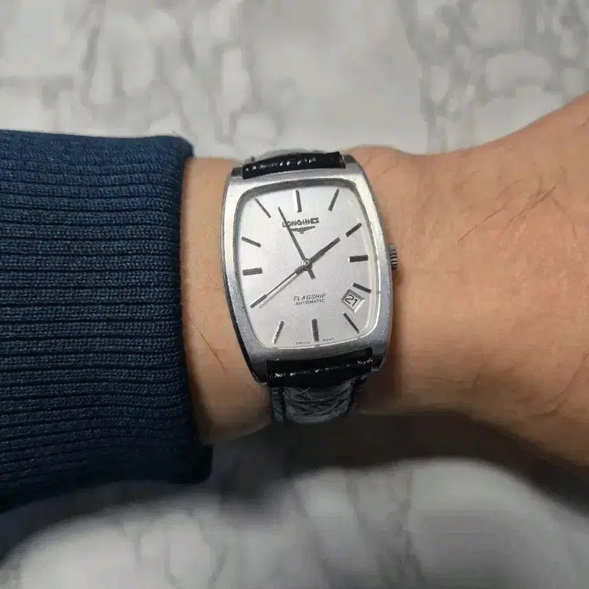 [BUNJANG] Longines Flagship Automatic Silver Dial Watch / 론진 플래그십 오토매틱 실버 다이얼