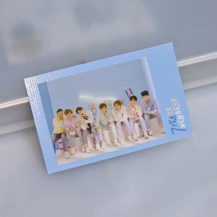 비투비 7주년전시회 단체 폴라로이드 폴라 포카