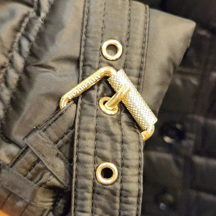 [BUNJANG] Burberry Women's Padded Coat Black / 버버리 여성 패딩 코트 블랙