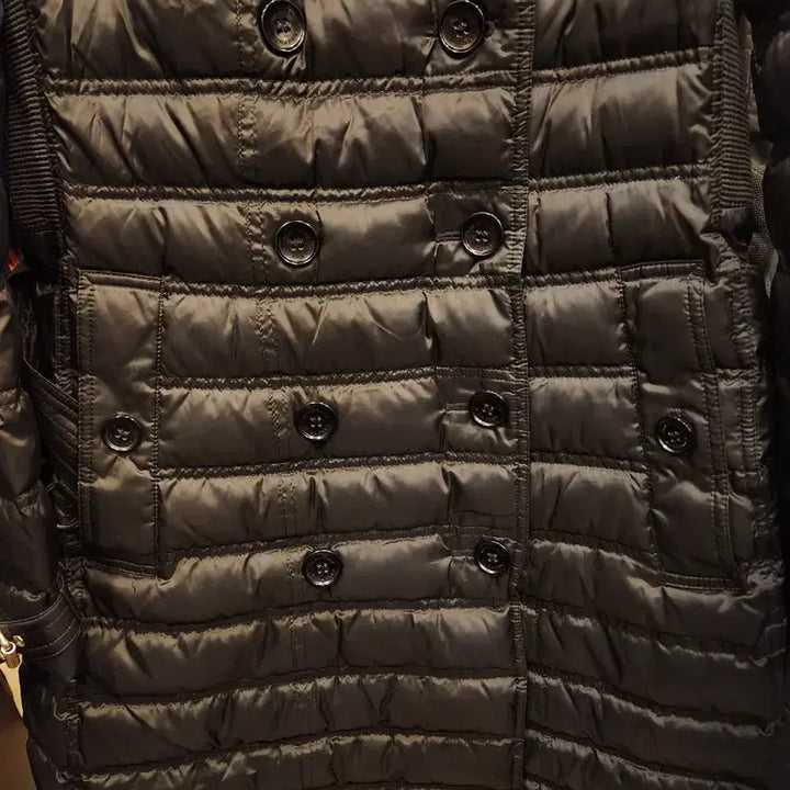 [BUNJANG] Burberry Women's Padded Coat Black / 버버리 여성 패딩 코트 블랙