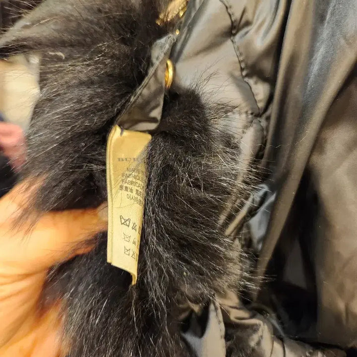 [BUNJANG] Burberry Women's Padded Coat Black / 버버리 여성 패딩 코트 블랙