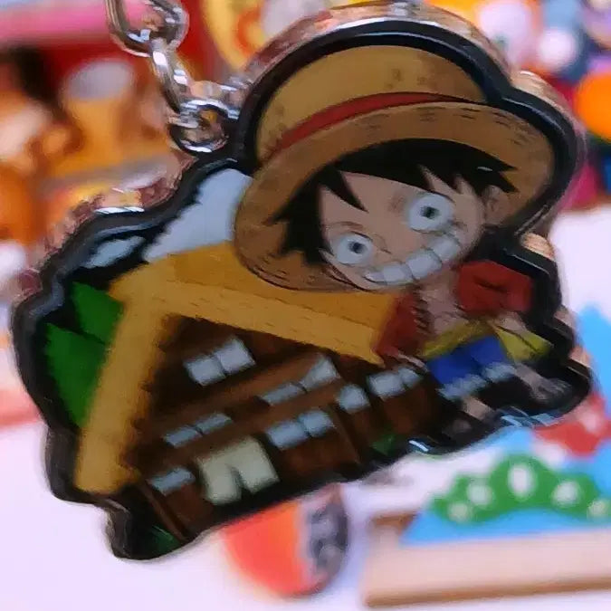 [BUNJANG] One Piece Luffy Metal Keyring / 원피스 루피 메탈 키링 (일본직수입상품)