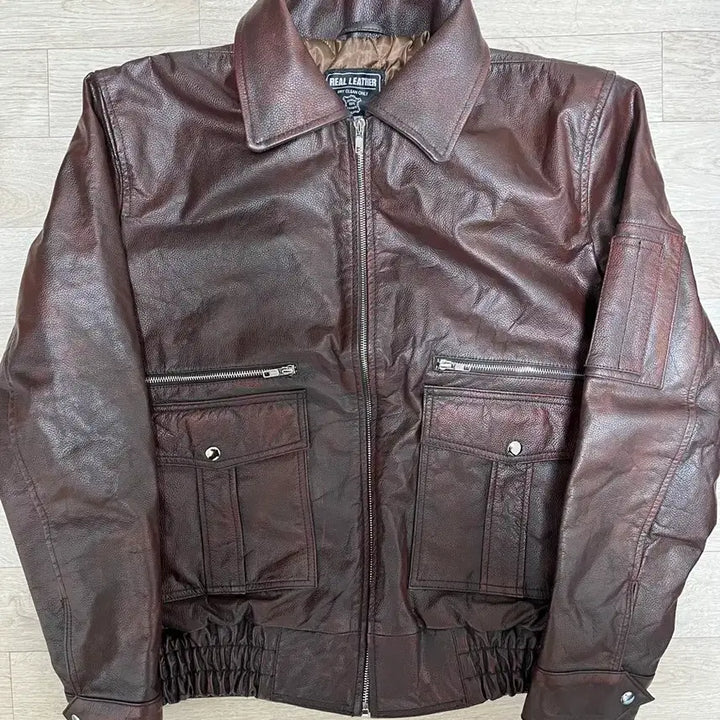 [BUNJANG] Real Leather Jacket / 리얼레더 가죽자켓