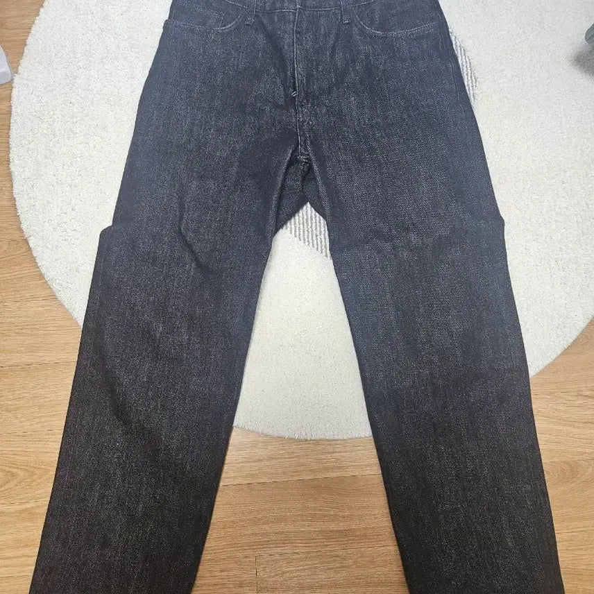 [BUNJANG] Steady.Everywhere Regular Straight Denim Jeans / 스테디에브리웨어 블랙 레귤러 스트레이트데님32 (레귤러 스트레이트)sew