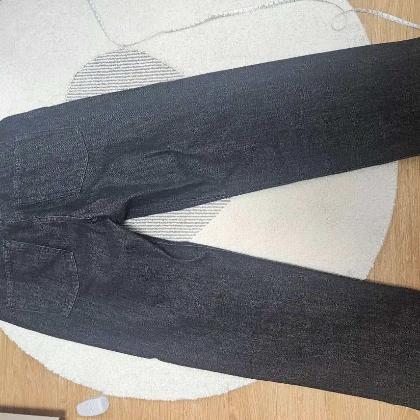 [BUNJANG] Steady.Everywhere Regular Straight Denim Jeans / 스테디에브리웨어 블랙 레귤러 스트레이트데님32 (레귤러 스트레이트)sew