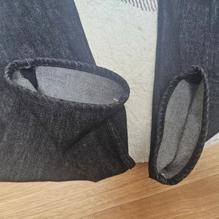 [BUNJANG] Steady.Everywhere Regular Straight Denim Jeans / 스테디에브리웨어 블랙 레귤러 스트레이트데님32 (레귤러 스트레이트)sew