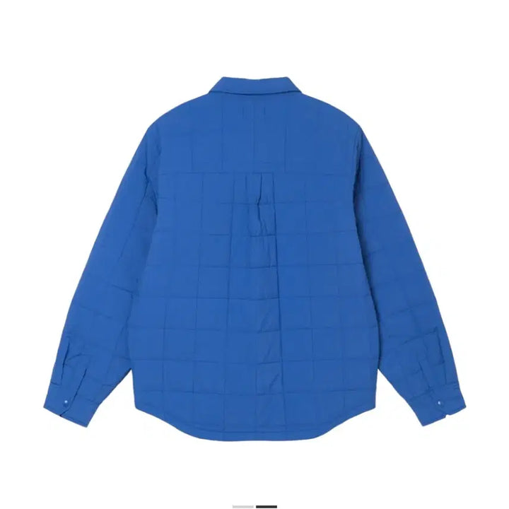 [BUNJANG] Stussy Quilted Fatigue Shirt - Blue - L / L)스투시 퀼티드 퍼티그 셔츠 블루