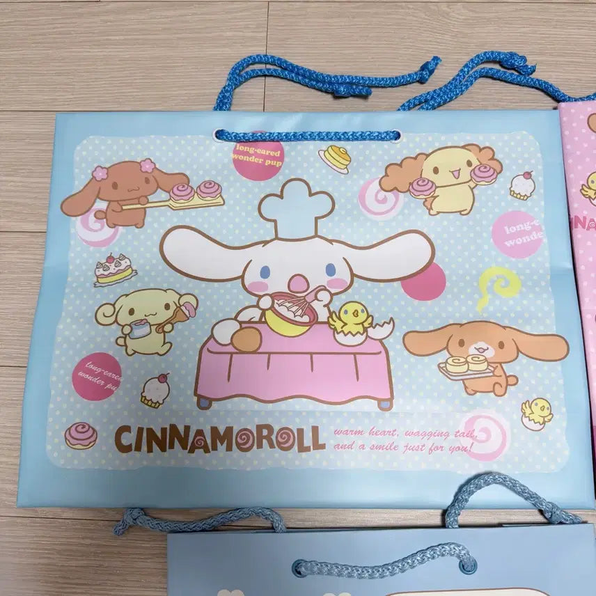 [BUNJANG] Sanrio Cinnamoroll Friends Mocha Chiffon Cappuccino Espresso Milk Shopping Bag / 고전문구 고전 시나모롤 프렌즈 모카 쉬폰 카푸치노 에스프레소 밀크 쇼핑백
