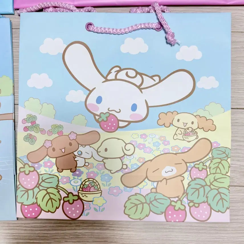 [BUNJANG] Sanrio Cinnamoroll Friends Mocha Chiffon Cappuccino Espresso Milk Shopping Bag / 고전문구 고전 시나모롤 프렌즈 모카 쉬폰 카푸치노 에스프레소 밀크 쇼핑백