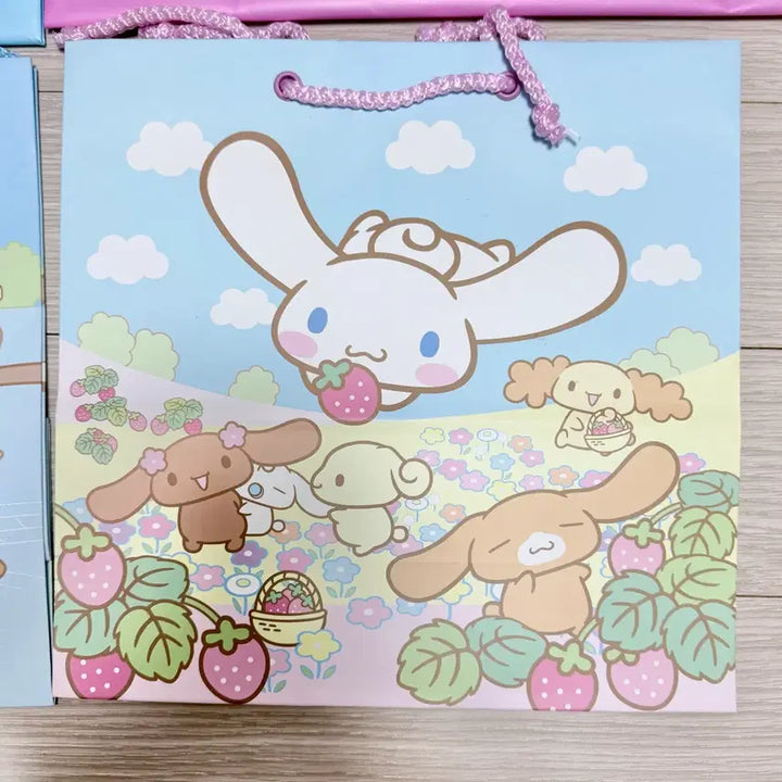 [BUNJANG] Sanrio Cinnamoroll Friends Mocha Chiffon Cappuccino Espresso Milk Shopping Bag / 고전문구 고전 시나모롤 프렌즈 모카 쉬폰 카푸치노 에스프레소 밀크 쇼핑백