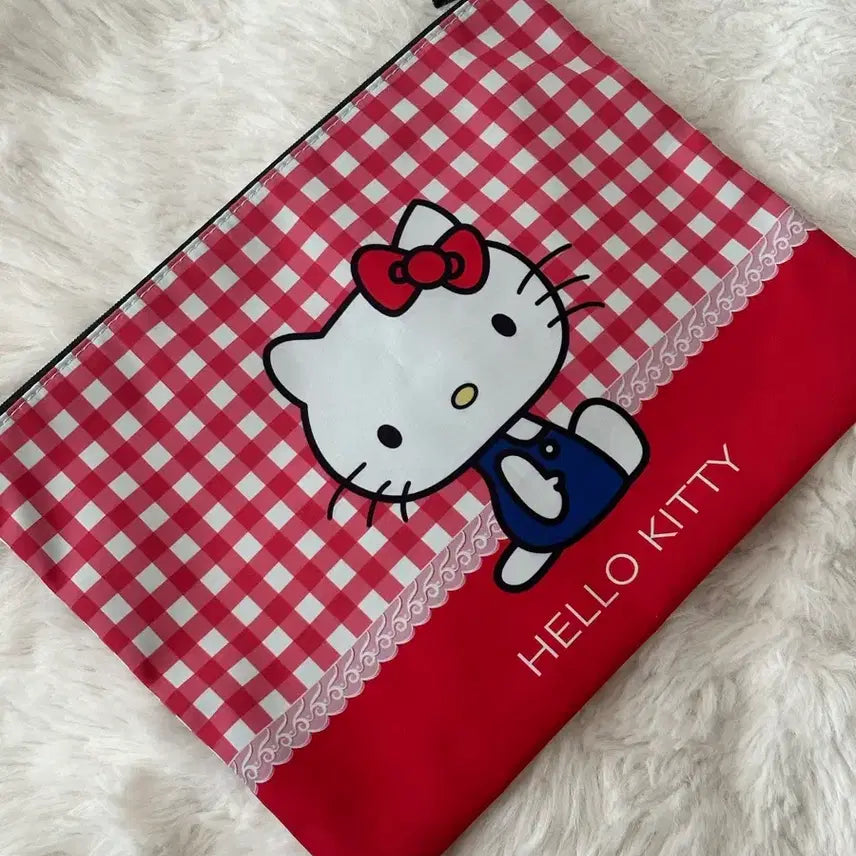 [BUNJANG] Hello Kitty Red Pouch / 헬로키티 레드 파우치