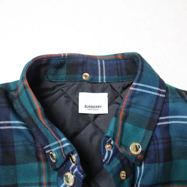 [BUNJANG] Burberry Padded Shirt Jacket (M) / 버버리 셔츠 패딩 자켓 M사이즈