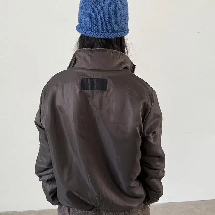 [BUNJANG] NCT Nothing Everything Reversible Fleece Jacket Brown / 낫띵에브리띵 리버시블 플리스자켓 브라운