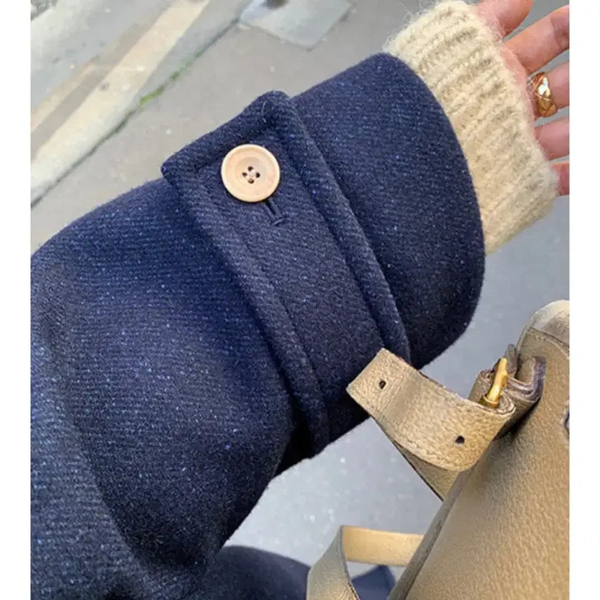 [BUNJANG] Modestmood Nouvel Coat Navy / 모데스트무드 누벨코트 네이비