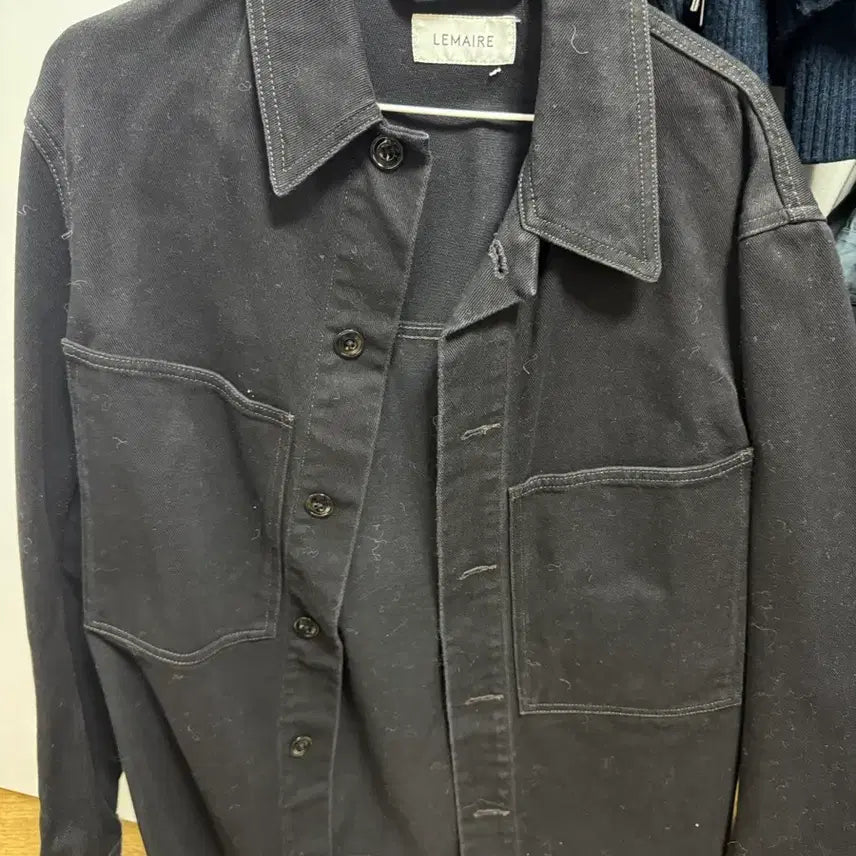 [BUNJANG] Lemaire Denim Overshirt 48 Size / 르메르 데님 오버셔츠 48사이즈