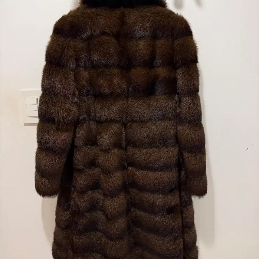 [BUNJANG] Russian Sable Long Coat / 러시안 소볼 세이블 롱코트