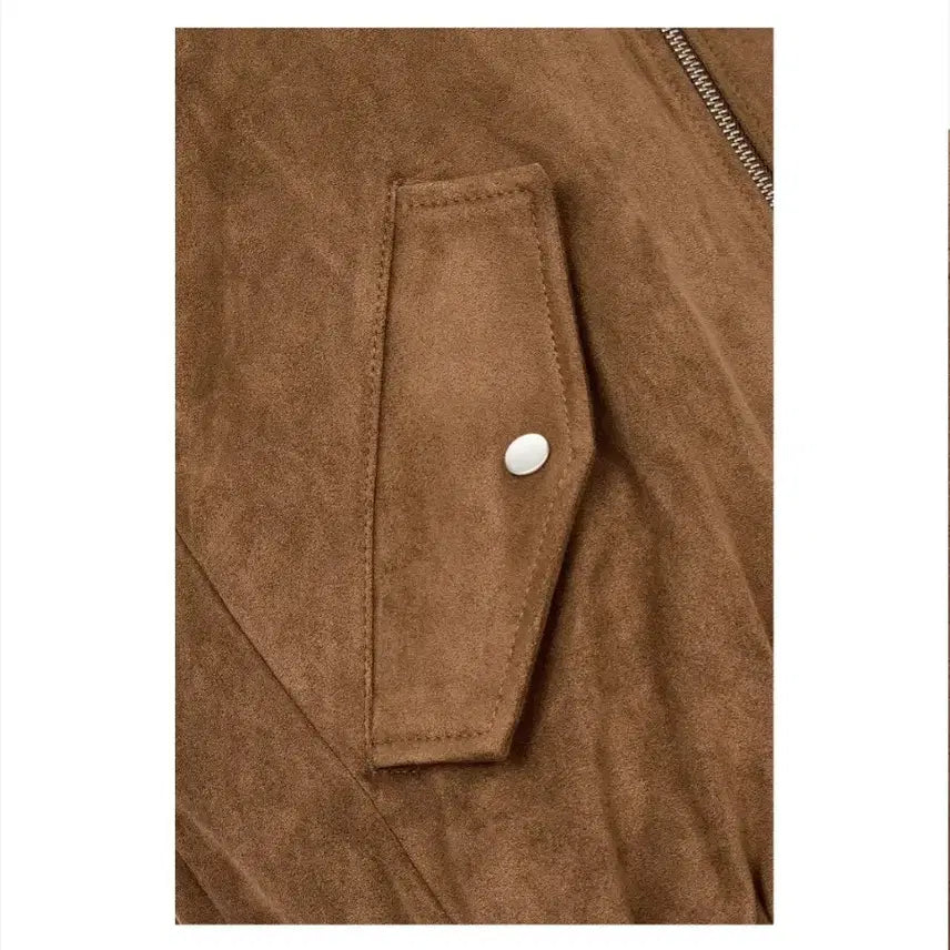 [BUNJANG] VOV Synthetic Suede Blouson Jacket / [새상품]보브(VOV) 신세틱 스웨이드 블루종 점퍼(2025신상)