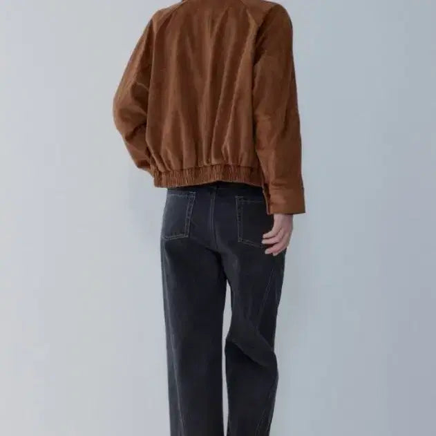 [BUNJANG] VOV Synthetic Suede Blouson Jacket / [새상품]보브(VOV) 신세틱 스웨이드 블루종 점퍼(2025신상)