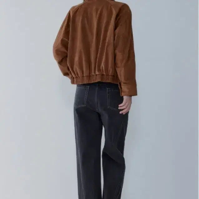 [BUNJANG] VOV Synthetic Suede Blouson Jacket / [새상품]보브(VOV) 신세틱 스웨이드 블루종 점퍼(2025신상)