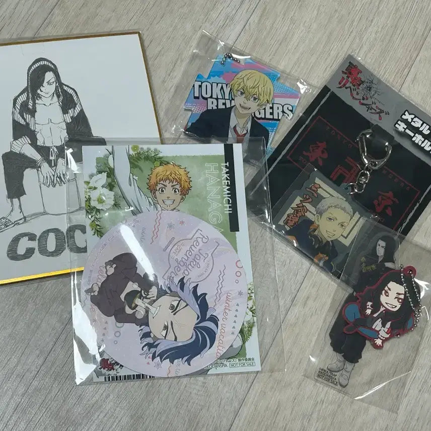 [BUNJANG] Tokyo Revengers Bundle Set Goods / 도쿄리벤져스 일괄 굿즈.지류 급처분