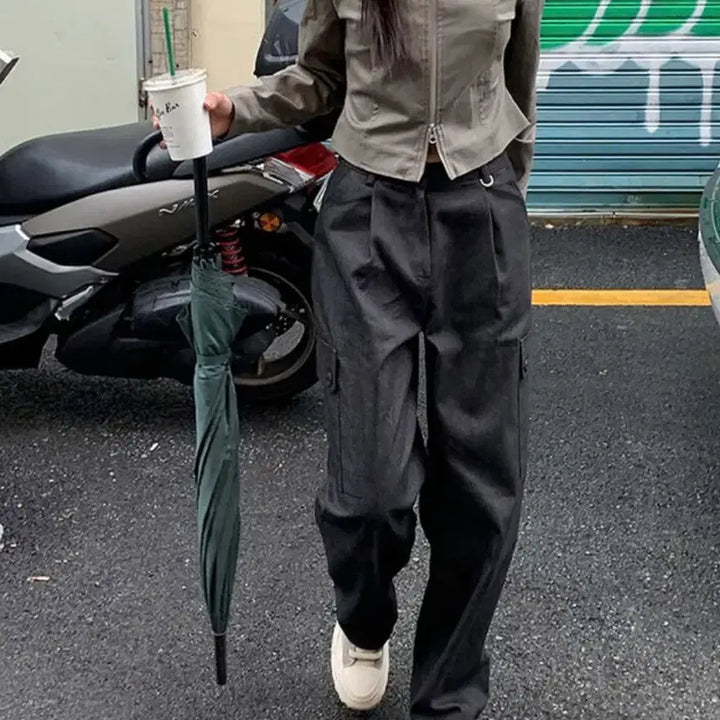 [BUNJANG] Khaki Slim Fit Short Jacket / 카키 자켓