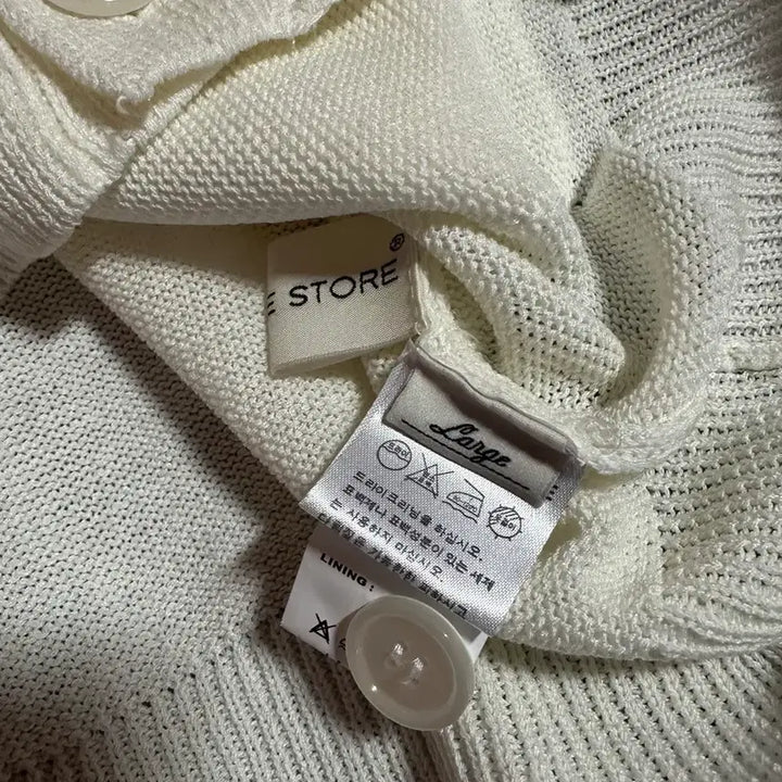 [BUNJANG] Lafarge Store Ivory Cardigan / (L) 라퍼지스토어 가디건 아이보리