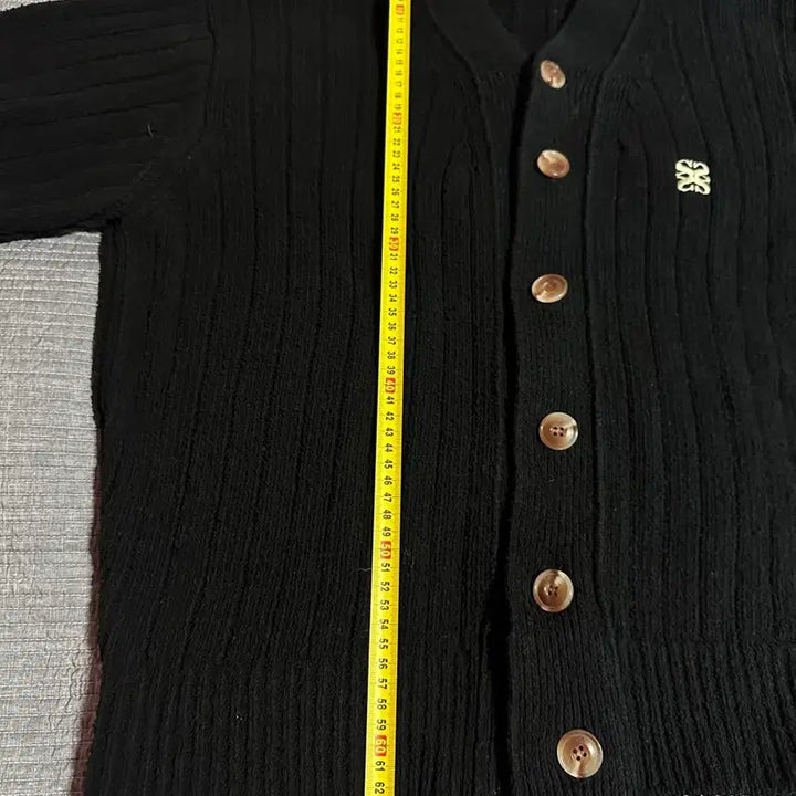 [BUNJANG] Seter Faro Boucle Cardigan - Black / (L) 세터 파로 부클 가디건 블랙