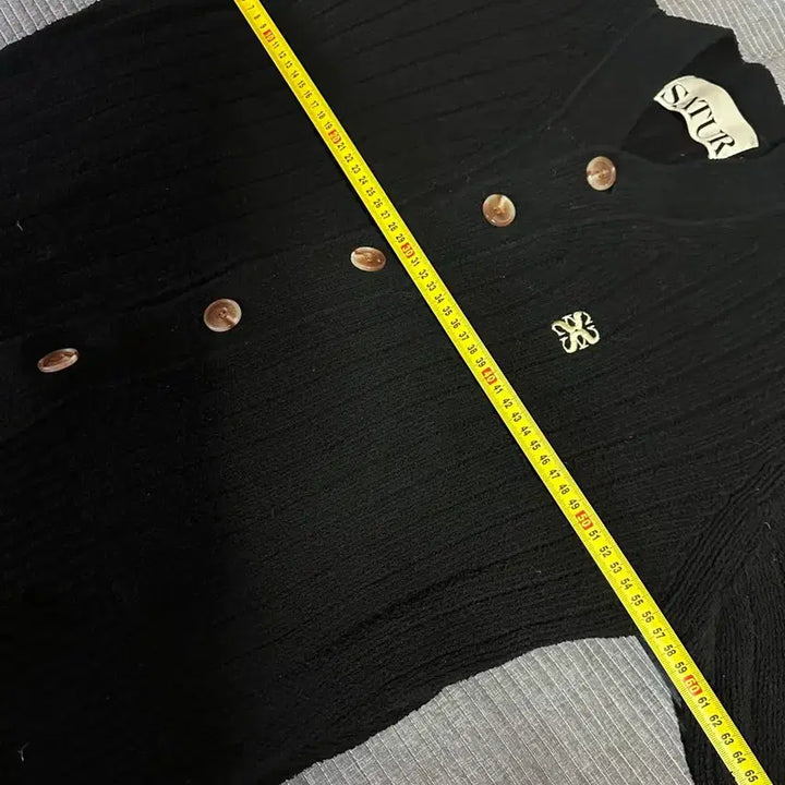 [BUNJANG] Seter Faro Boucle Cardigan - Black / (L) 세터 파로 부클 가디건 블랙