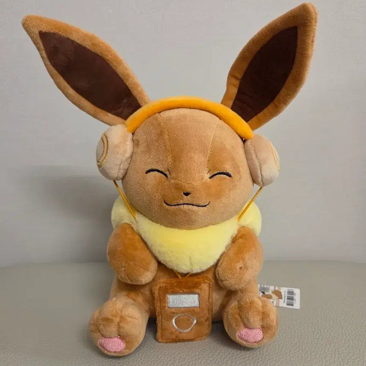 [BUNJANG] Pokemon Eevee Headphone / 포켓몬스터 이브이 인형 헤드폰
