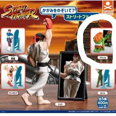 [BUNJANG] Street Fighter Blanka Mirror Figure / 스트리트파이터 거울피규어 가챠 블랑카