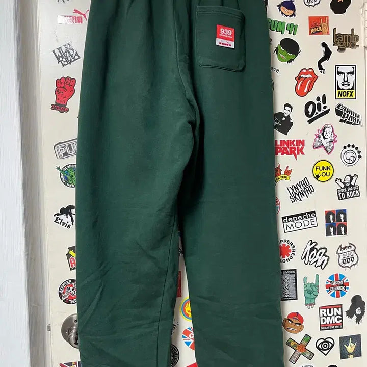 [BUNJANG] Archive Bold x Diadora Racing Sweat Pants Green L / 아카이브 볼드 X 디아도라 레이싱 스웻 팬츠 그린 L