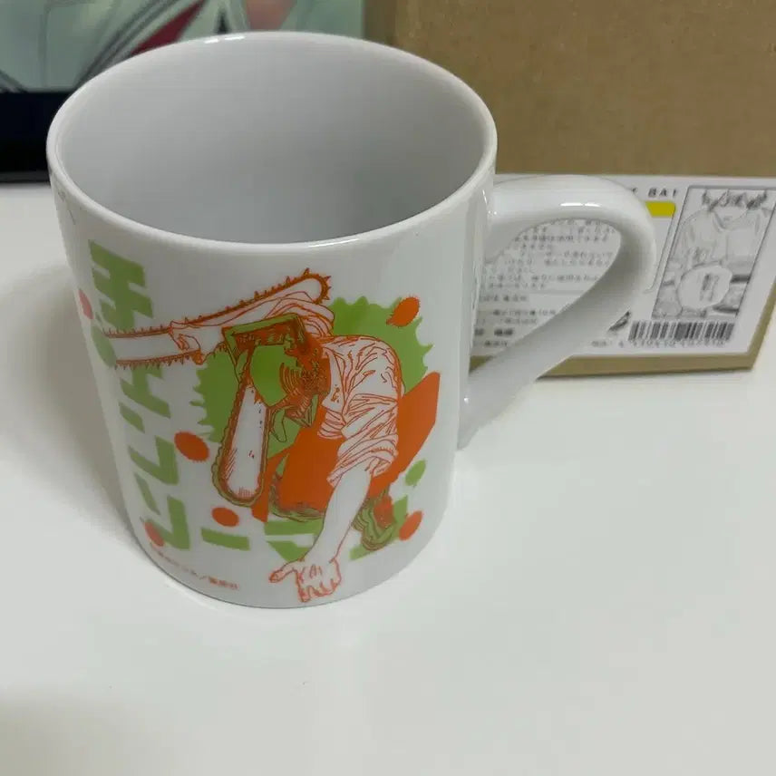 [BUNJANG] Chainsaw Man Denji Jump Shop Mug / 체인소맨 덴지의 머그컵 점프샵