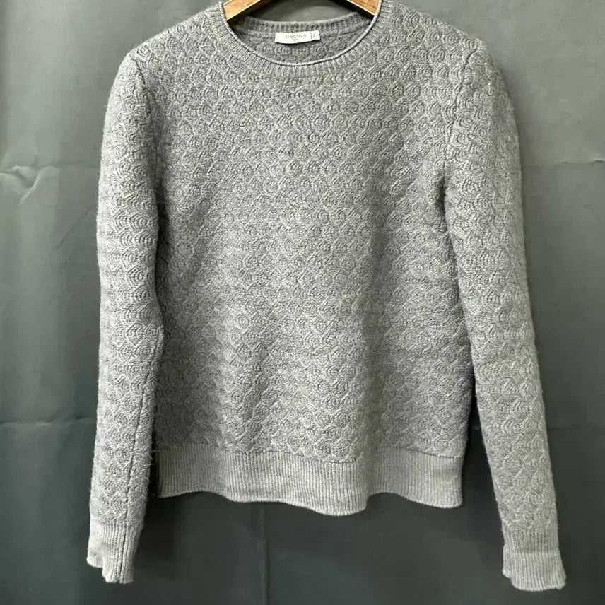 [BUNJANG] Circolo Gray Sweater Sweatshirt / 치르콜로 그레이 스웨터 맨투맨