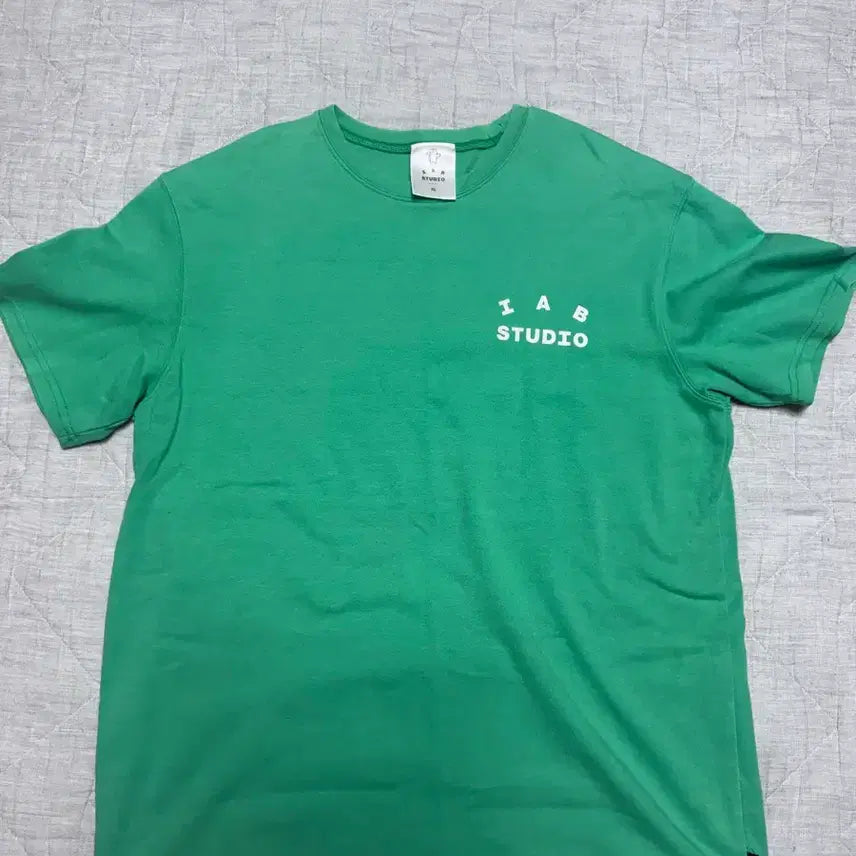 [BUNJANG] Iab Studio Green T-shirt XL / 아이앱스튜디오 반팔 티셔츠 그린 XL