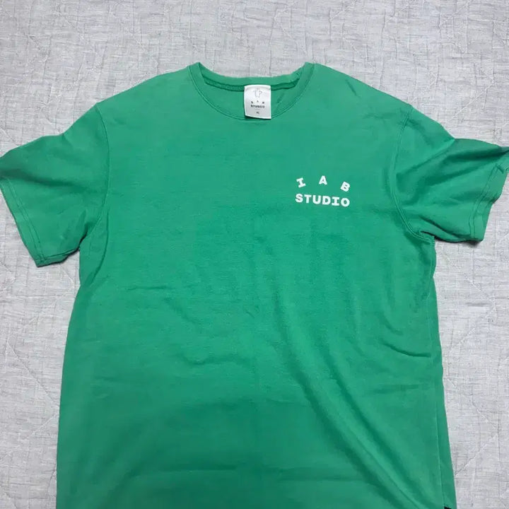 [BUNJANG] Iab Studio Green T-shirt XL / 아이앱스튜디오 반팔 티셔츠 그린 XL