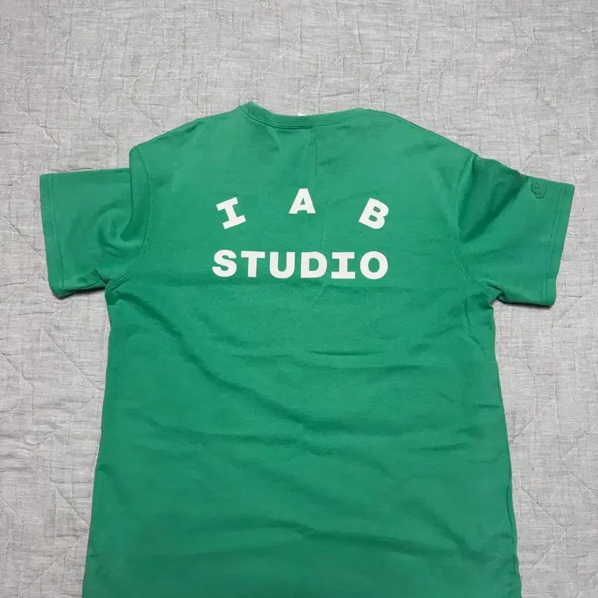 [BUNJANG] Iab Studio Green T-shirt XL / 아이앱스튜디오 반팔 티셔츠 그린 XL