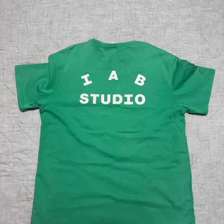 [BUNJANG] Iab Studio Green T-shirt XL / 아이앱스튜디오 반팔 티셔츠 그린 XL