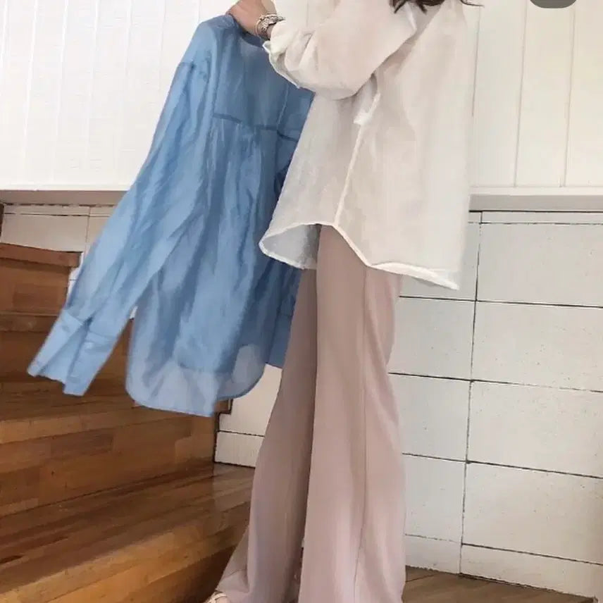 [BUNJANG] Bootcut Slacks Navy Medium / 부츠컷 슬랙스 네이비 미듐