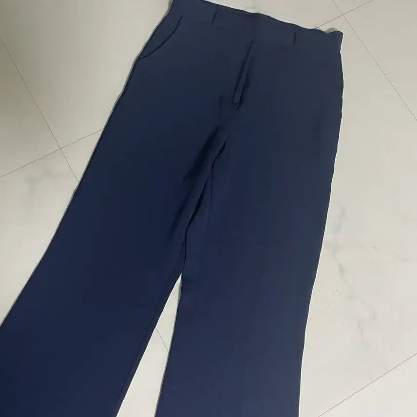 [BUNJANG] Bootcut Slacks Navy Medium / 부츠컷 슬랙스 네이비 미듐