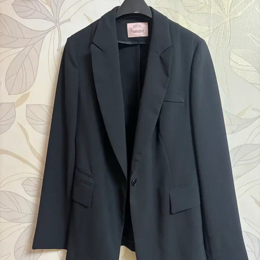 [BUNJANG] Creative Soup Black Suit Jacket / Creative Soup 블랙 정장 자켓